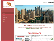 Tablet Screenshot of dishinstalldubai.com